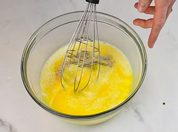 Ham & Brie Strata - Step 3